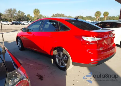 2014 Ford Focus Se from USA, damaged, VIN 1FADP3F26EL372462